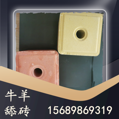 牛羊舔砖